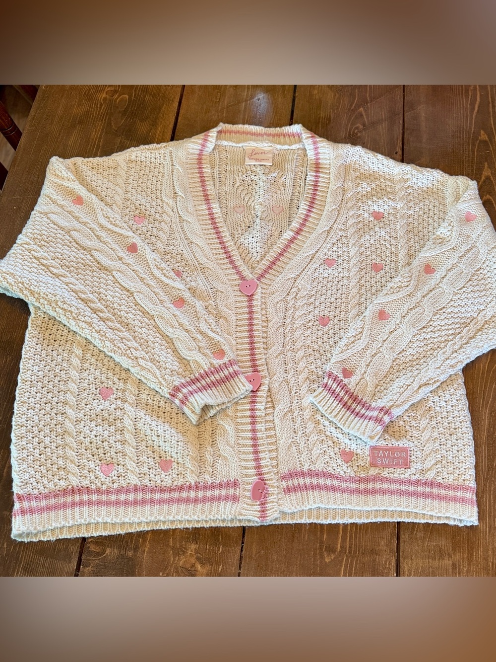 Official Taylor Swift Lover cardigan